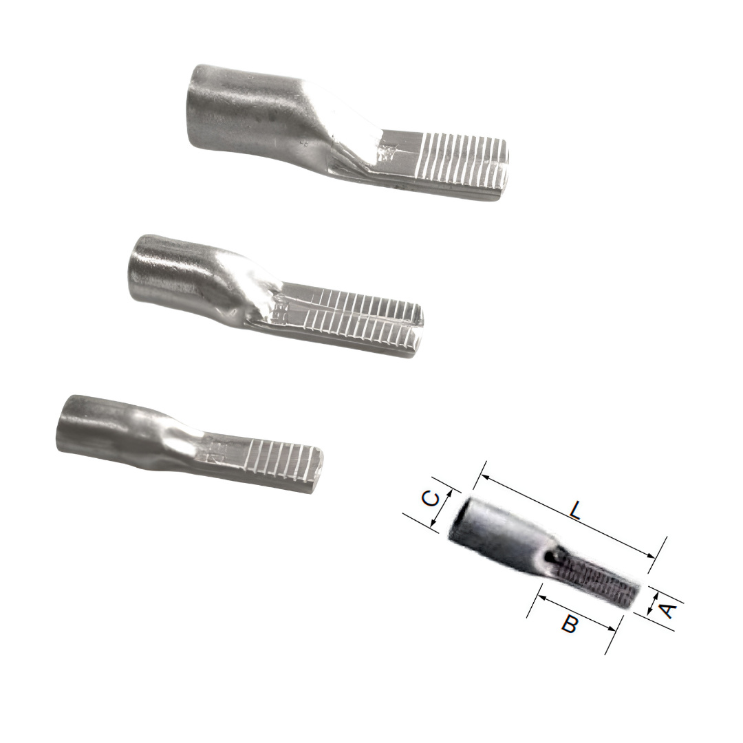 EGI Non-Insulated Flat Blade Pin Lugs 10-95mm