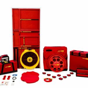 Retrotec 6120 Hard Panel Blower Door System Full Set RFE Reg Farrell Engineering